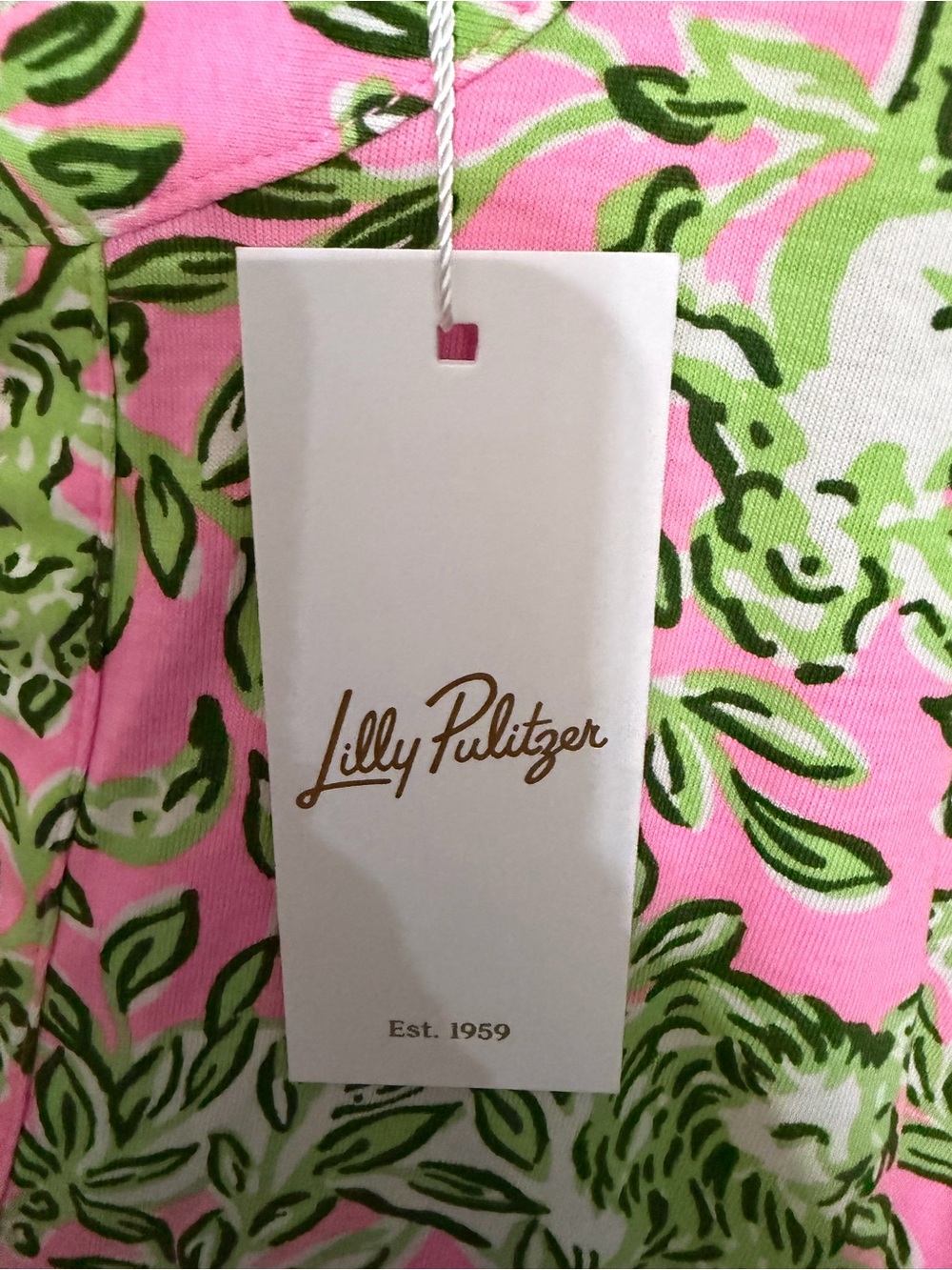 Lilly Pulitzer/Dev Short Sleeve Dress/100% Cotton/Rousseau Pink/Size: Small - Picture 11 of 16